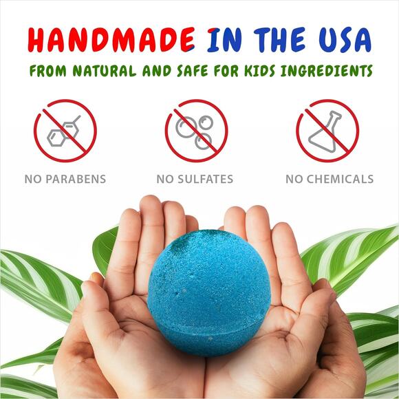 Dolphin Toy Bath Bomb for Kids with Surprise Inside - Picture 5 of 6